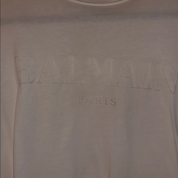White balmain shirt. - Picture 2 of 3